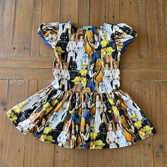 Sweet petunia boutique Star Wars dress - Picture 6 of 6